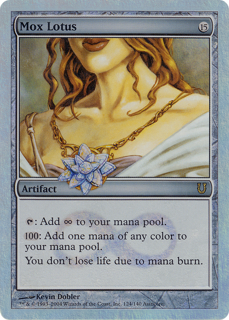 Mox Lotus (Alternate Foil) (UNH-124★) [Unhinged] Foil