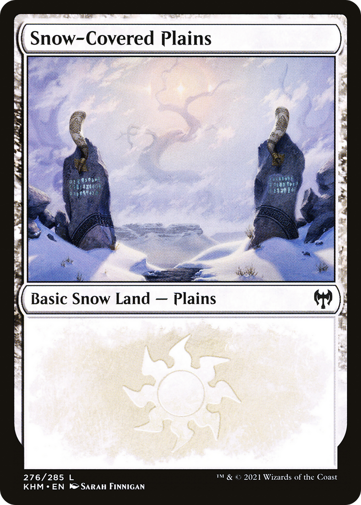 Snow-Covered Plains (KHM-276) [Kaldheim] Foil
