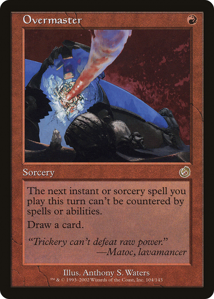 Overmaster (TOR-104) [Torment]