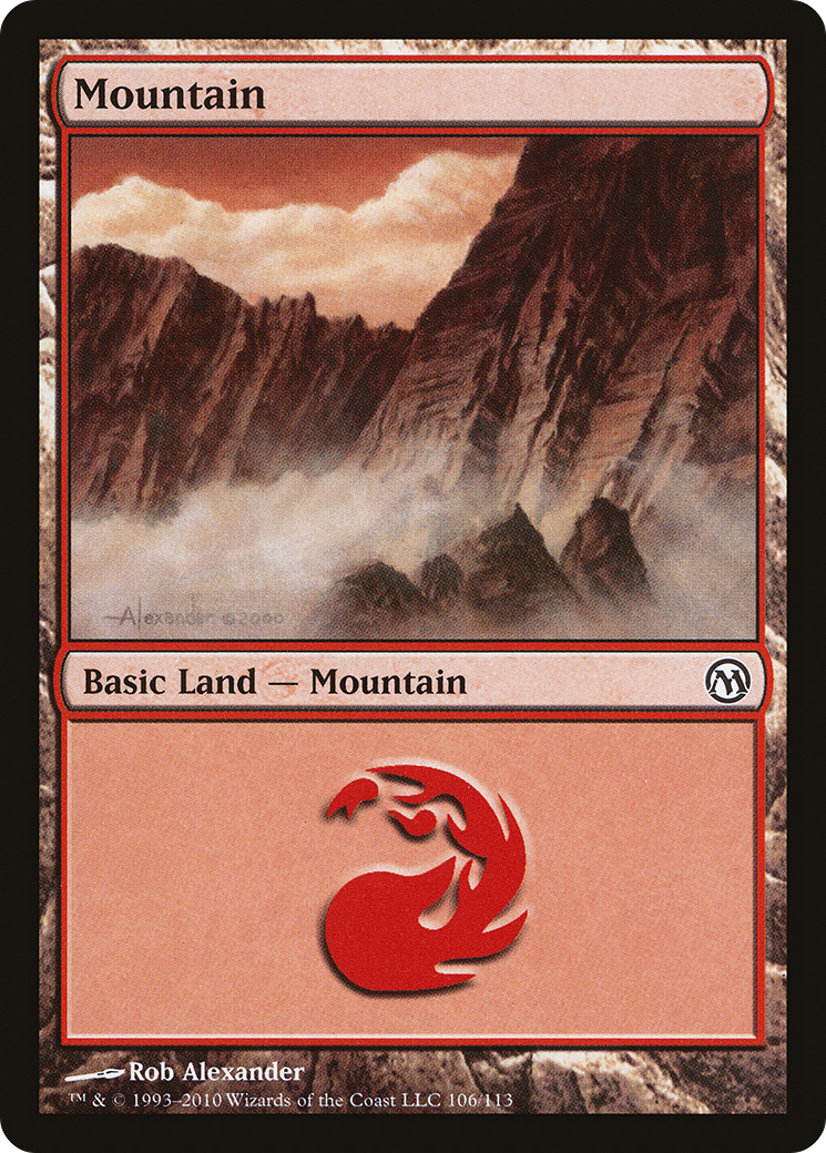 Mountain (DPA-106) [Duels of the Planeswalkers]