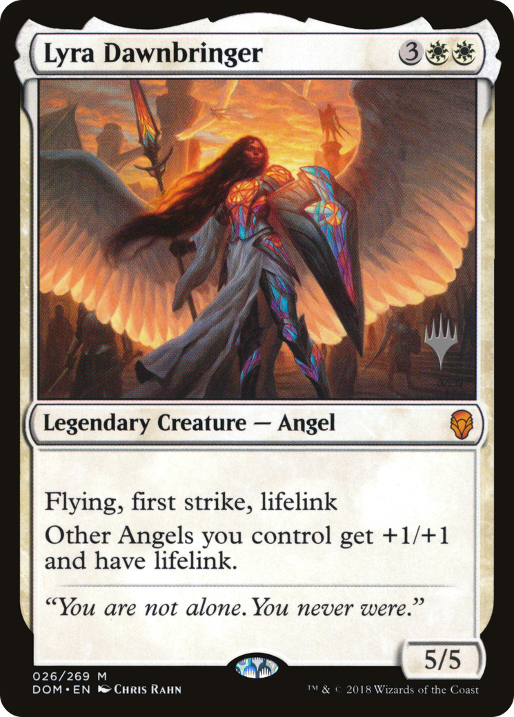 Lyra Dawnbringer (PPM20-026) [Promo Pack: Dominaria Promos] Foil