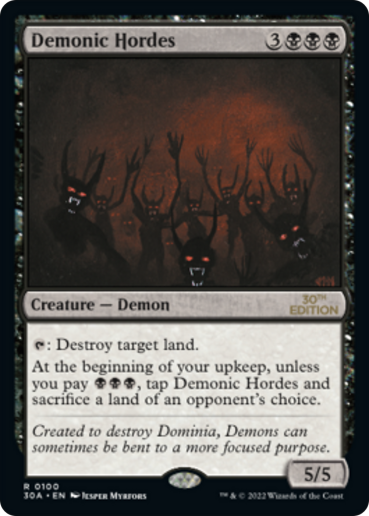 Demonic Hordes (30A-100) [30th Anniversary Edition]