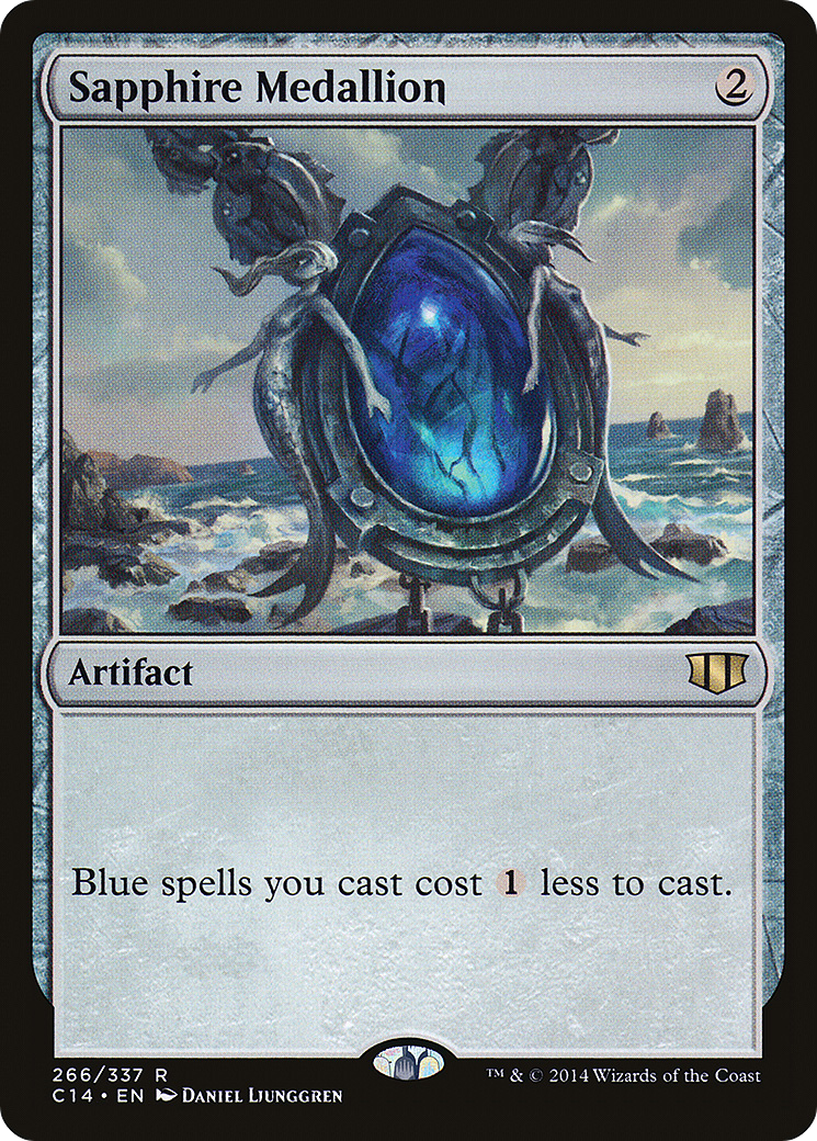 Sapphire Medallion (C14-266) [Commander 2014]