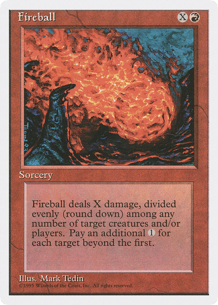 Fireball (4ED-210) [Fourth Edition]