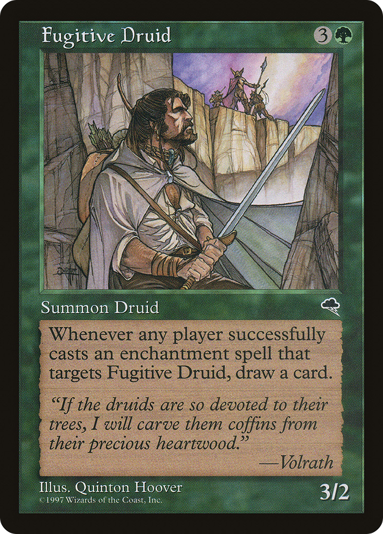 Fugitive Druid (TMP-229) [Tempest]