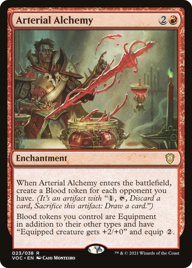 Arterial Alchemy (VOC-023) [Crimson Vow Commander]