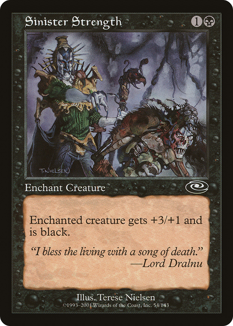 Sinister Strength (PLS-054) [Planeshift] Foil