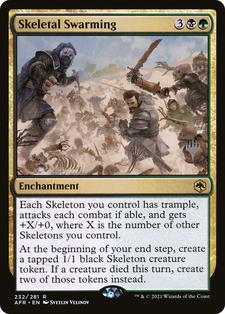 Skeletal Swarming (PPAFR-232) [Promo Pack: Adventures in the Forgotten Realms Promos]