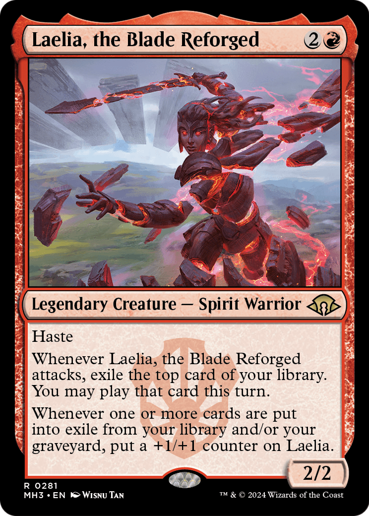Laelia, the Blade Reforged (MH3-281) [Modern Horizons 3] Foil
