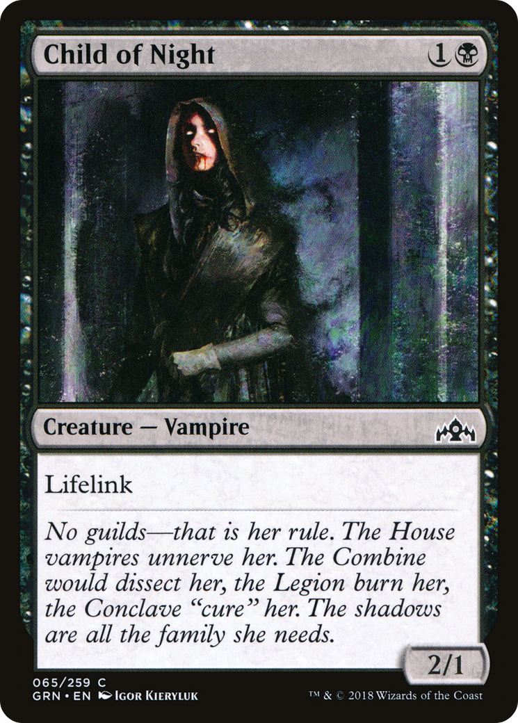 Child of Night (GRN-065) [Guilds of Ravnica]