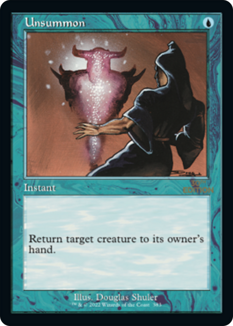 Unsummon (Retro Frame) (30A-383) [30th Anniversary Edition]