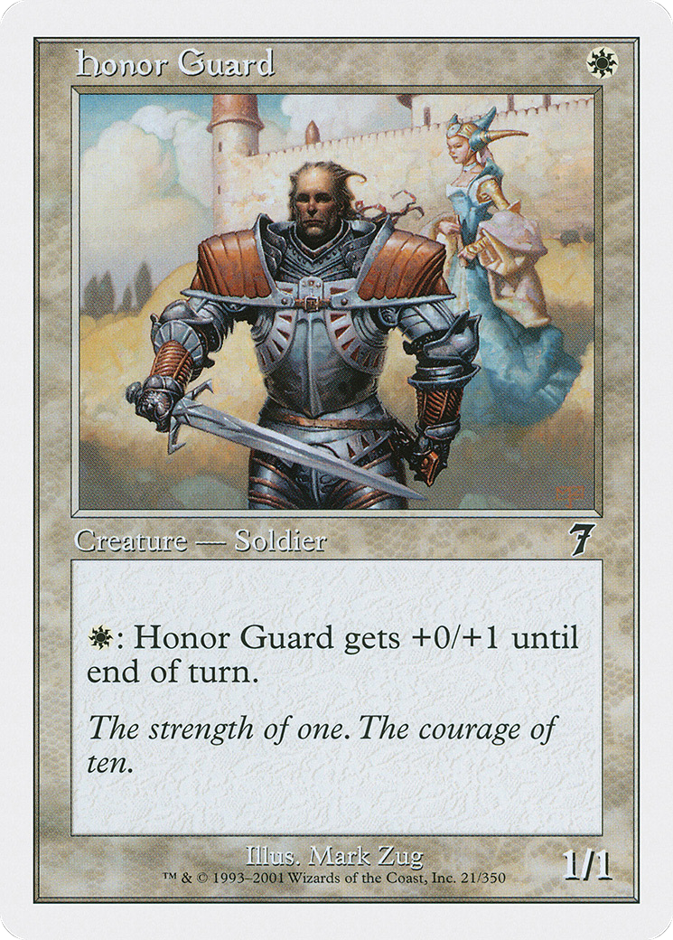 Honor Guard (7ED-021) [7th Edition]