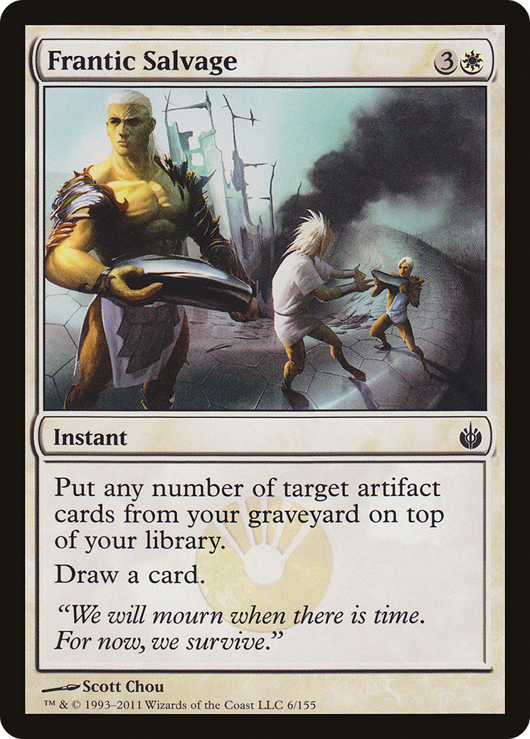 Frantic Salvage (MBS-006) [Mirrodin Besieged]