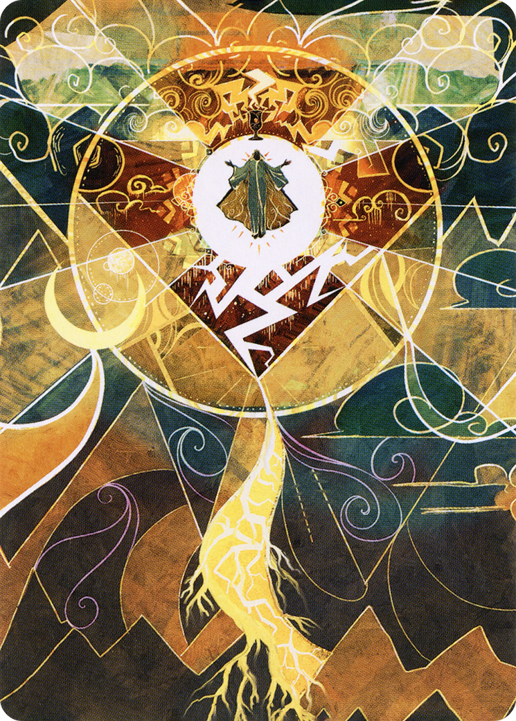 Lightning Bolt // Lightning Bolt (ASTX-076) (Borderless) [Strixhaven Art Series]