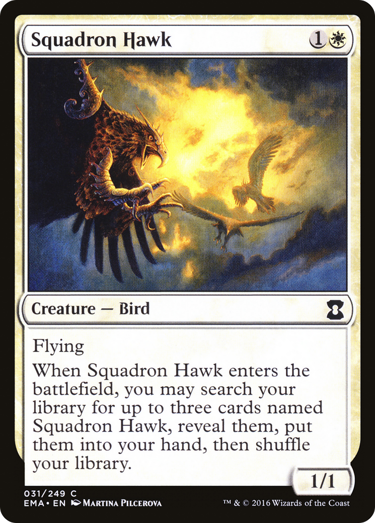 Squadron Hawk (EMA-031) [Eternal Masters]