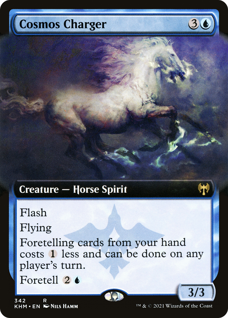 Cosmos Charger (Extended Art) (KHM-342) [Kaldheim] Foil