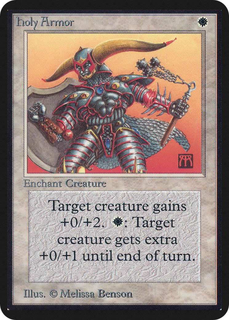 Holy Armor [Limited Edition Alpha]