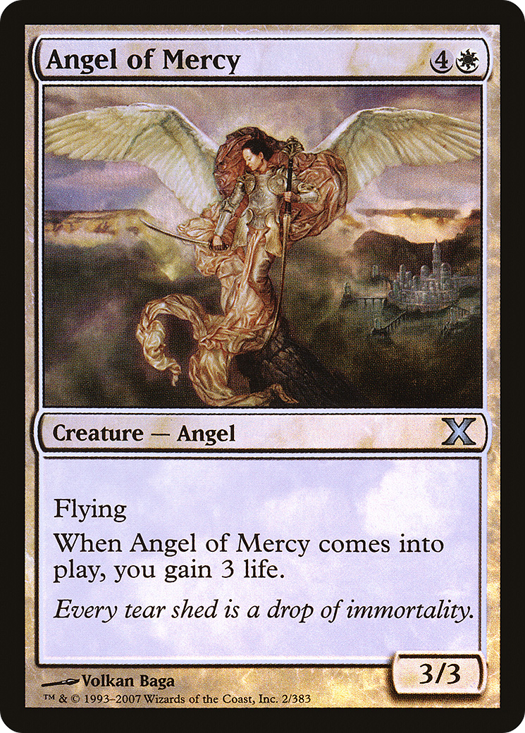 Angel of Mercy (10E-02★) [Tenth Edition] Foil