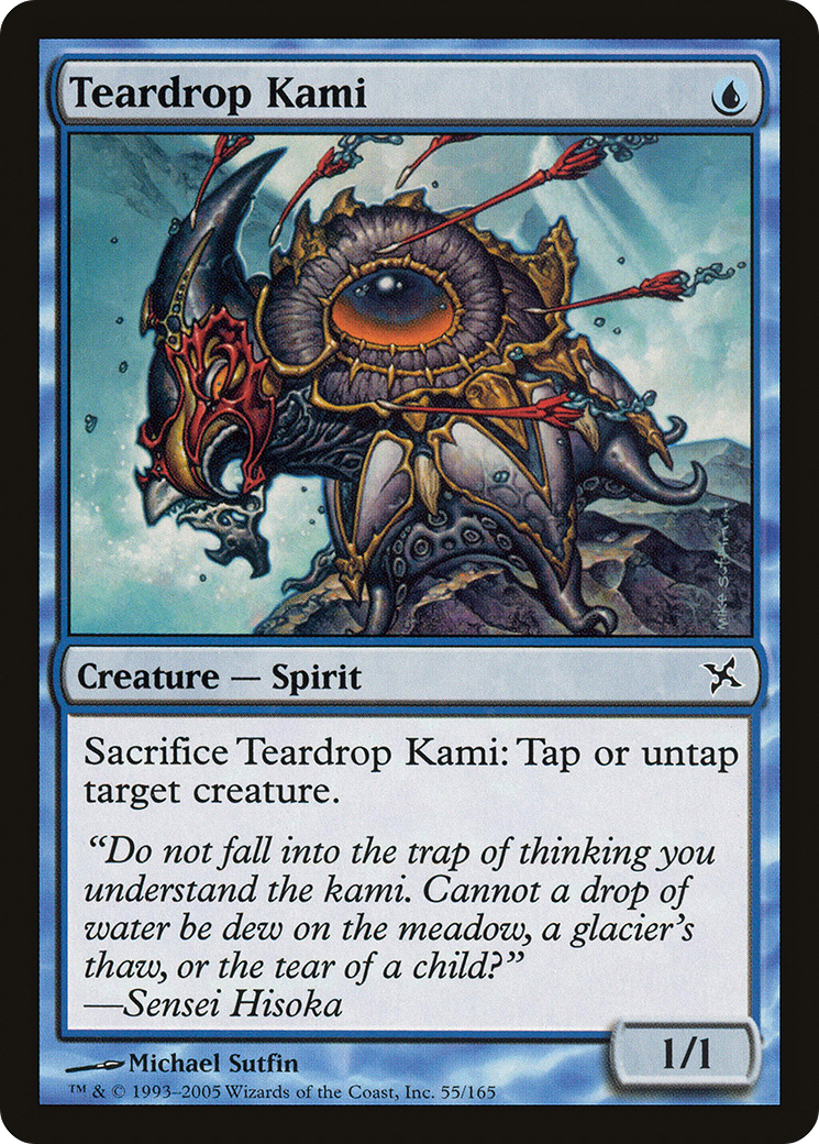 Teardrop Kami (BOK-055) [Betrayers of Kamigawa] Foil
