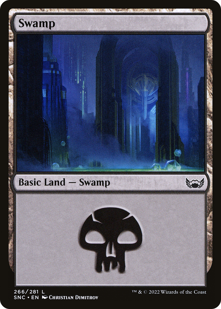 Swamp (SNC-266) [Streets of New Capenna] Foil