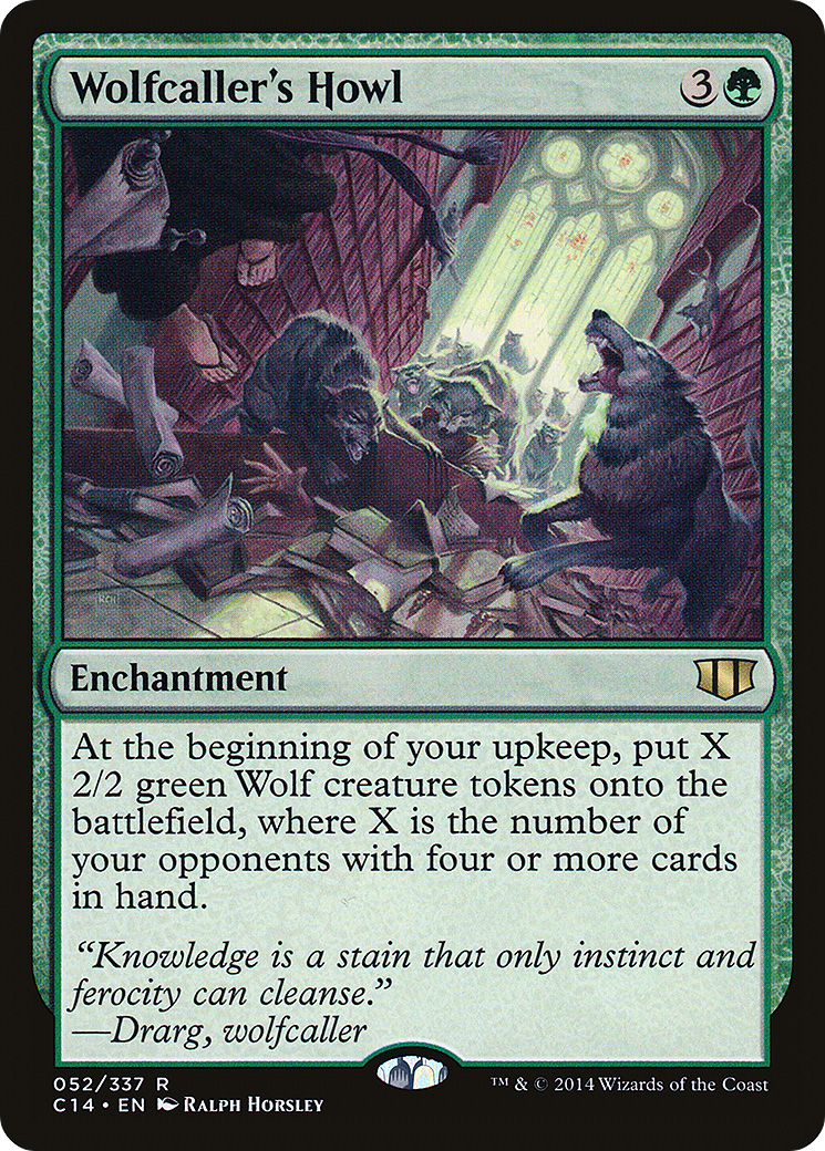 Wolfcaller's Howl (C14-052) [Commander 2014]
