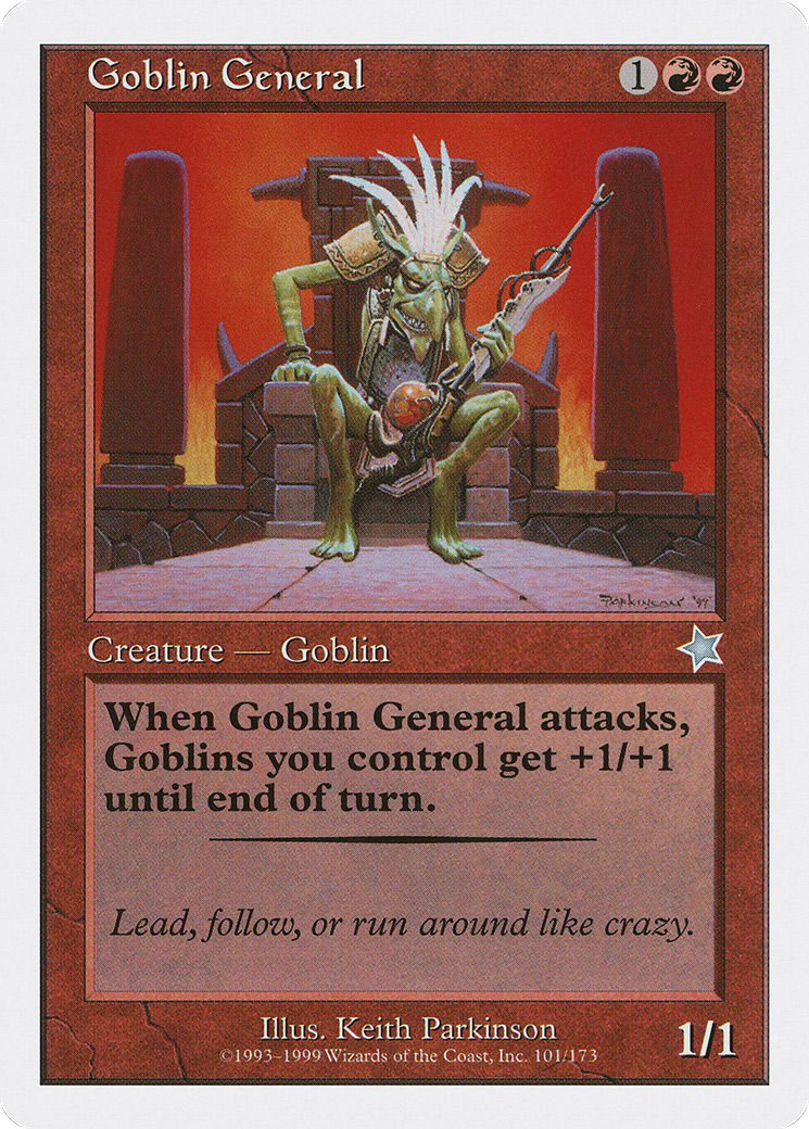 Goblin General (S99-101) [Starter 1999]