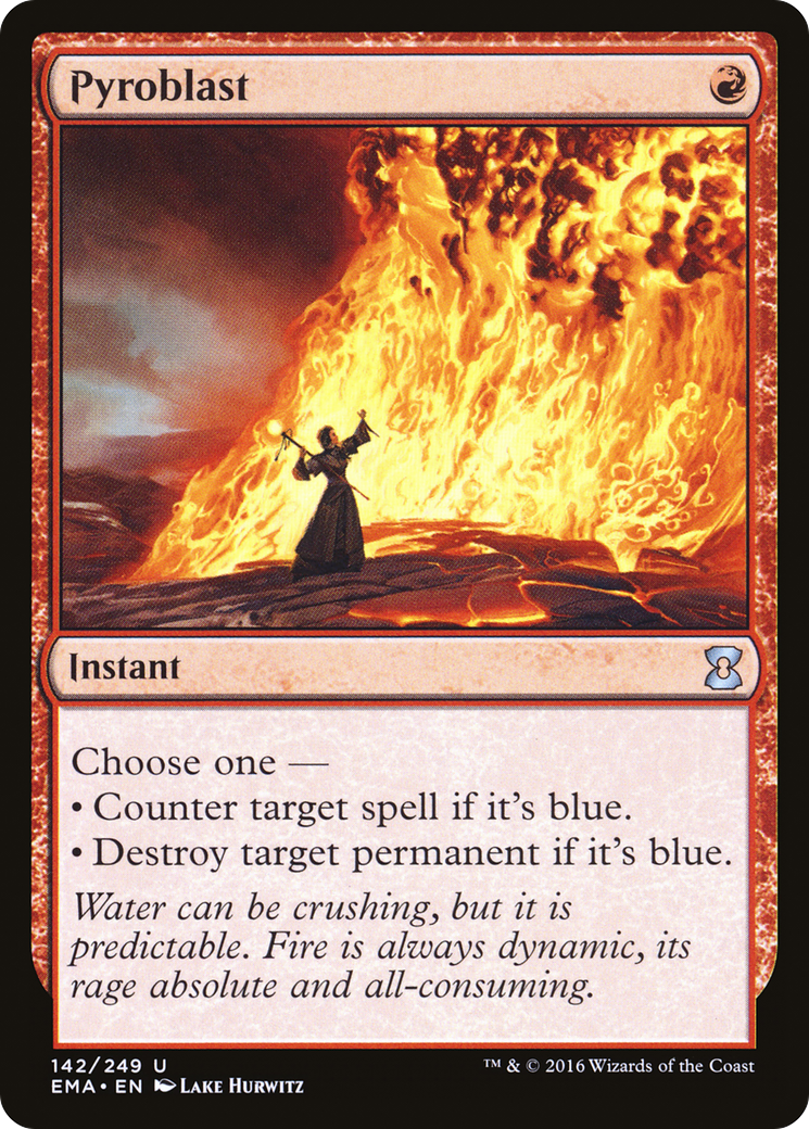 Pyroblast (EMA-142) [Eternal Masters]