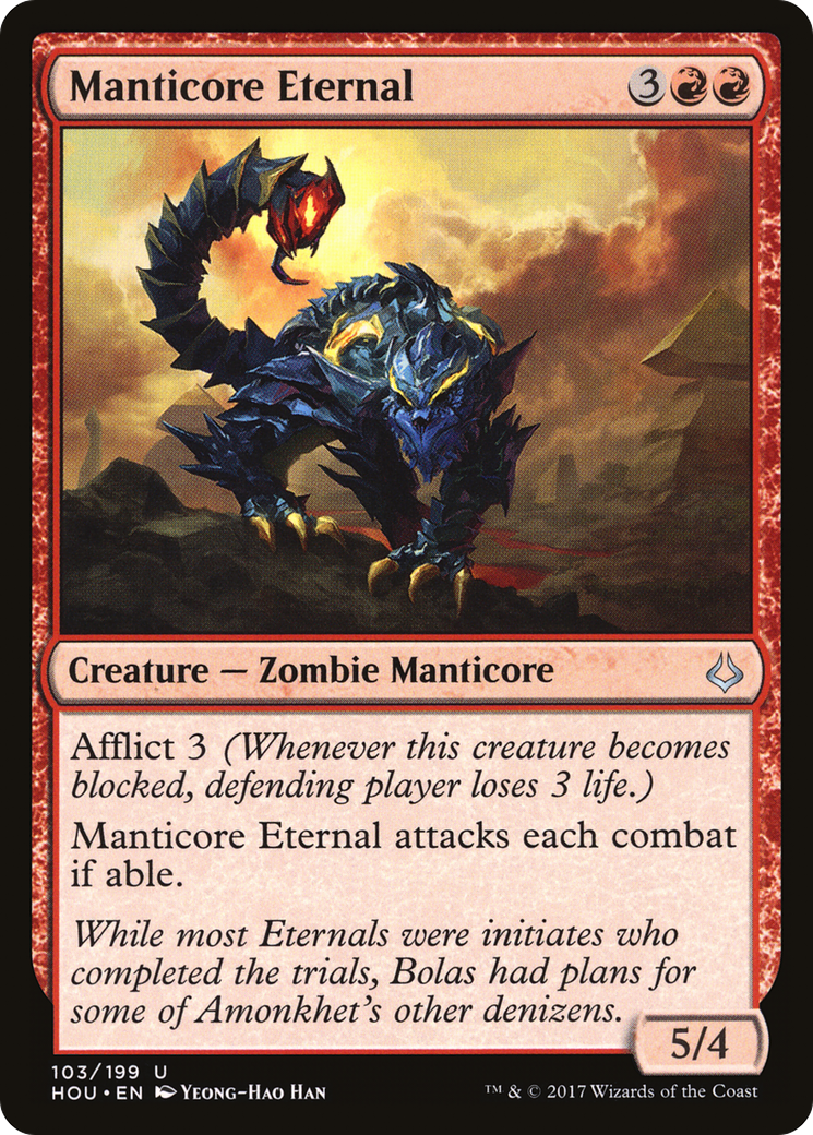 Manticore Eternal (HOU-103) [Hour of Devastation]