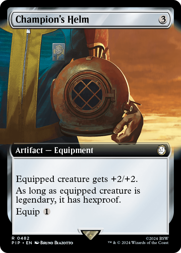 Champion's Helm (Extended Art) (PIP-482) [Fallout]