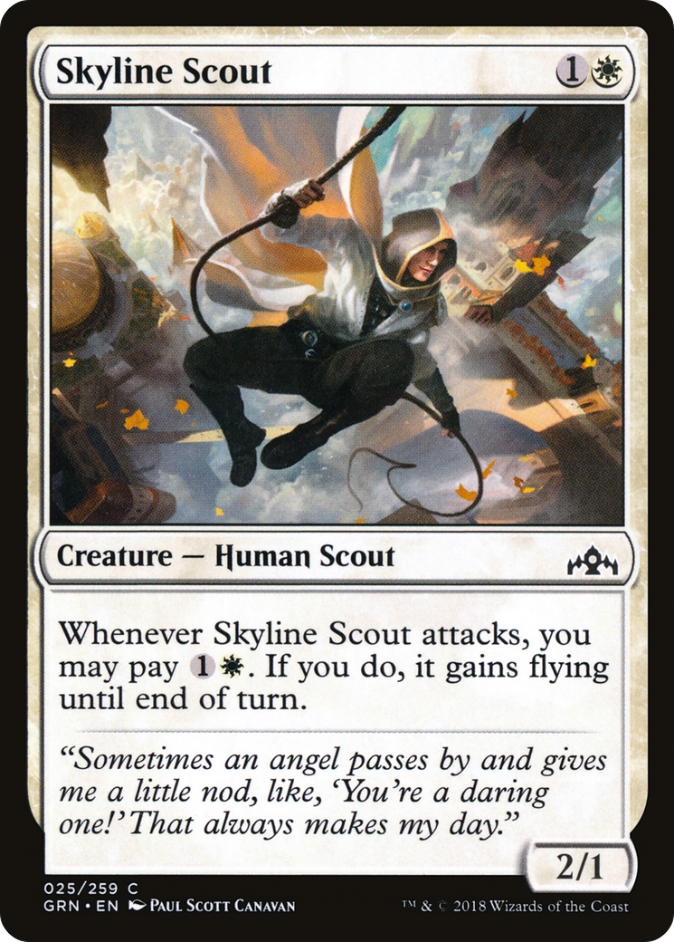 Skyline Scout (GRN-025) [Guilds of Ravnica] Foil
