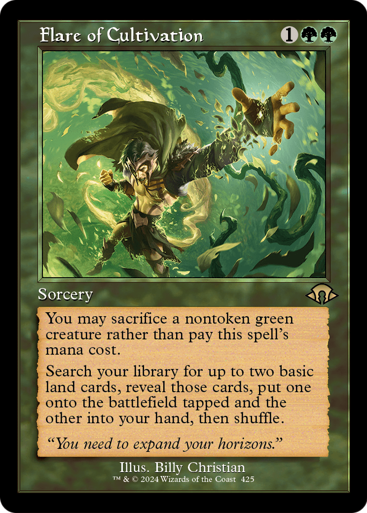 Flare of Cultivation (Retro Frame) (MH3-425) [Modern Horizons 3]