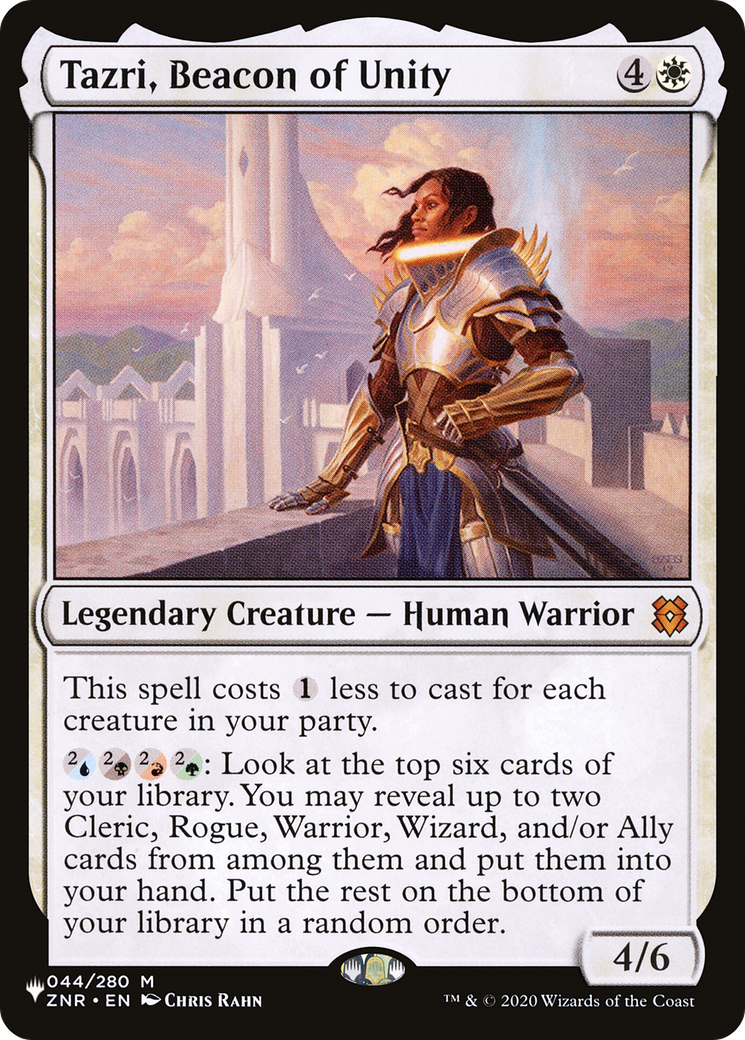 Tazri, Beacon of Unity (LIST-ZNR-44) [The List]