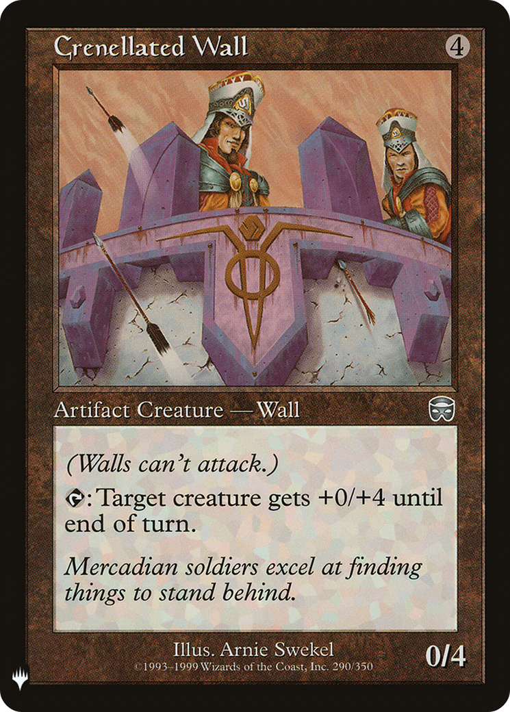Crenellated Wall (LIST-MMQ-290) [The List]