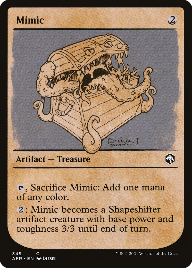 Mimic (Showcase) (AFR-349) [Adventures in the Forgotten Realms]