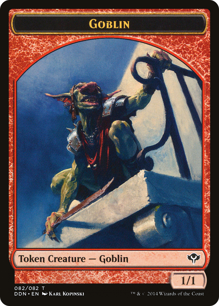 Goblin Token (DDN-082) [Duel Decks: Speed vs. Cunning]