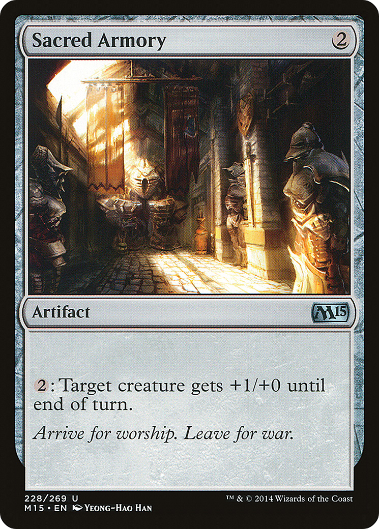 Sacred Armory (M15-228) [Magic 2015]