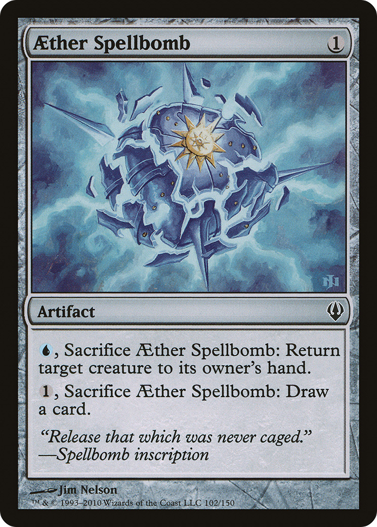 Aether Spellbomb (ARC-102) [Archenemy]