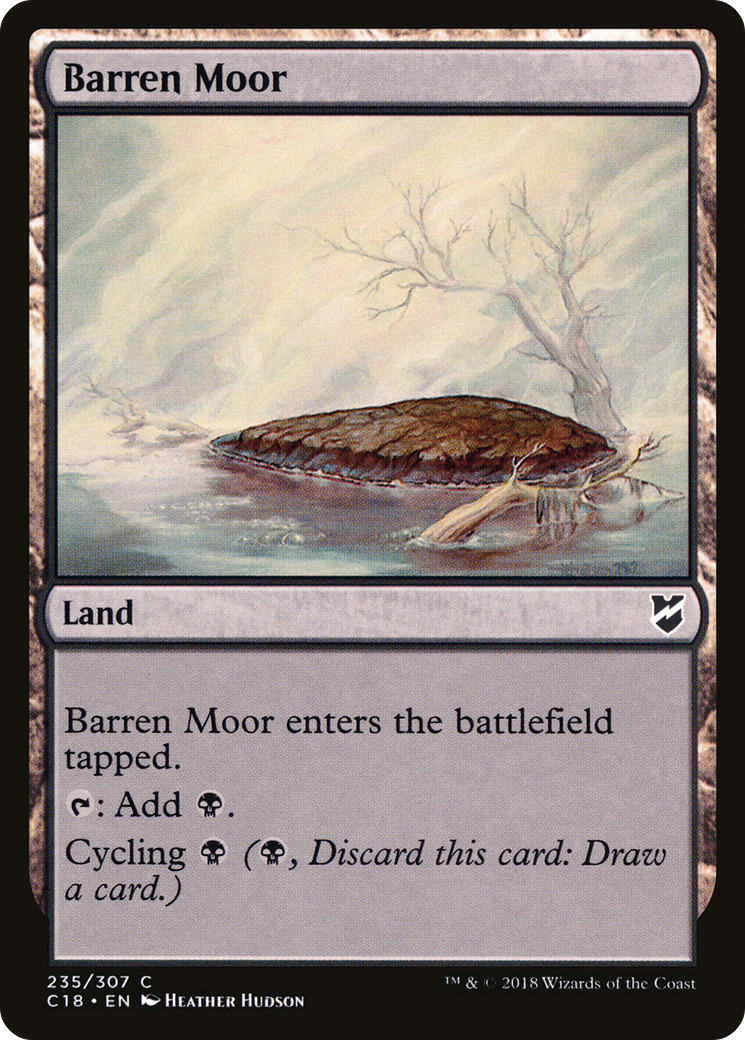 Barren Moor (C18-235) [Commander 2018]