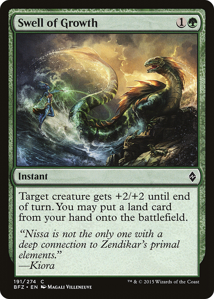 Swell of Growth (BFZ-191) [Battle for Zendikar]