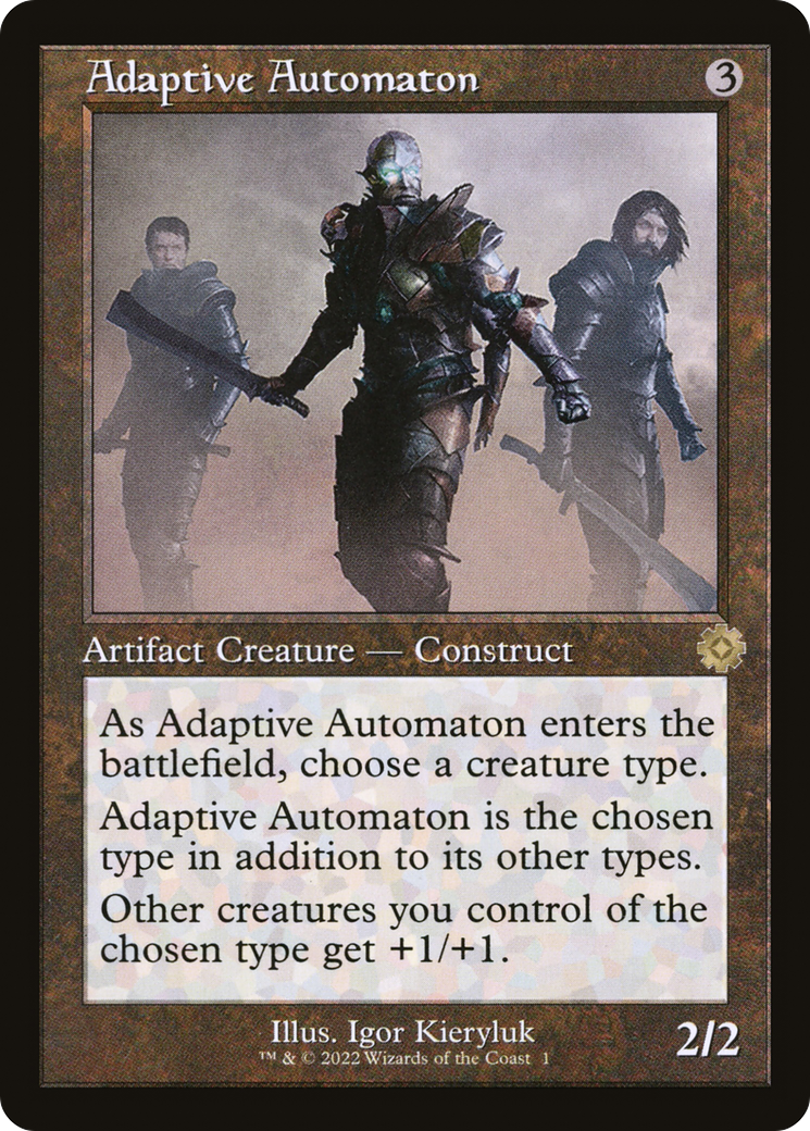 Adaptive Automaton (BRR-001) [The Brothers' War Retro Artifacts] Foil