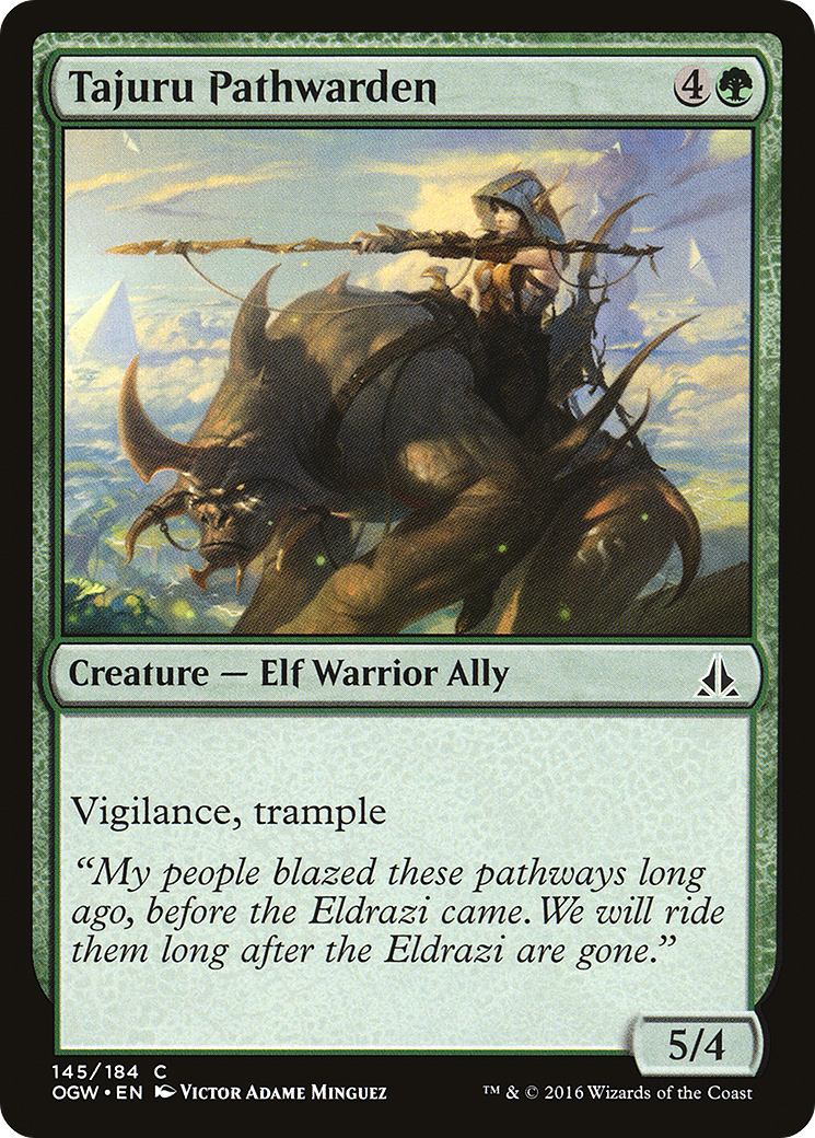 Tajuru Pathwarden (OGW-145) [Oath of the Gatewatch] Foil