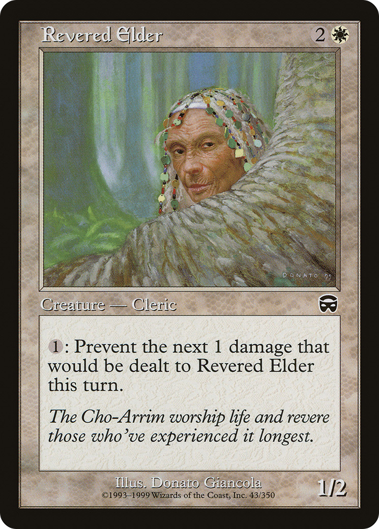Revered Elder (MMQ-043) [Mercadian Masques] Foil