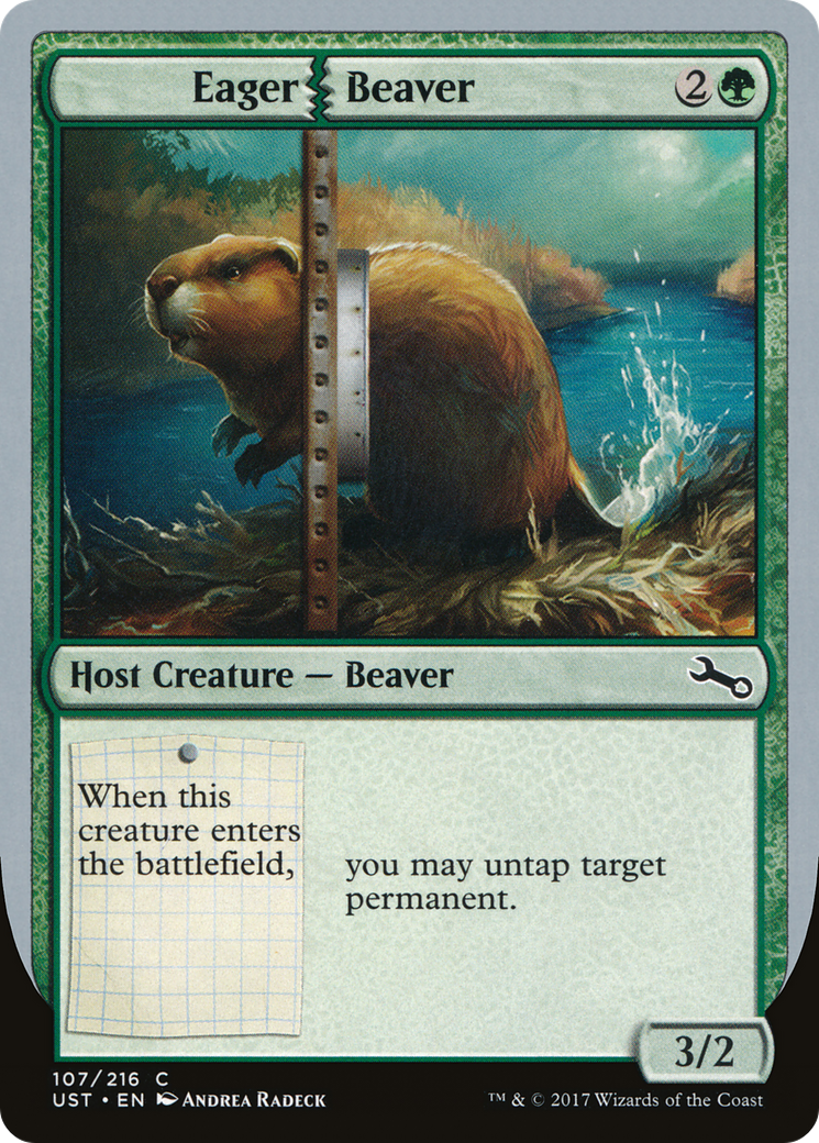 Eager Beaver (UST-107) [Unstable] Foil