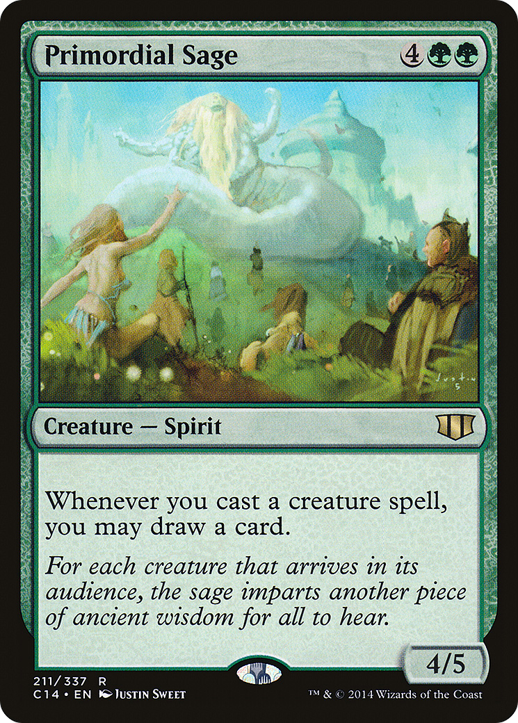Primordial Sage (C14-211) [Commander 2014]