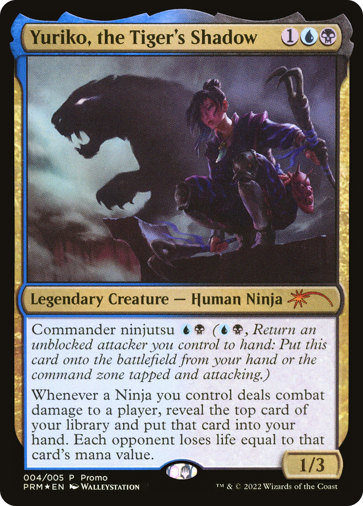 Yuriko, the Tiger's Shadow (UMP-004) [Year of the Tiger 2022] Foil