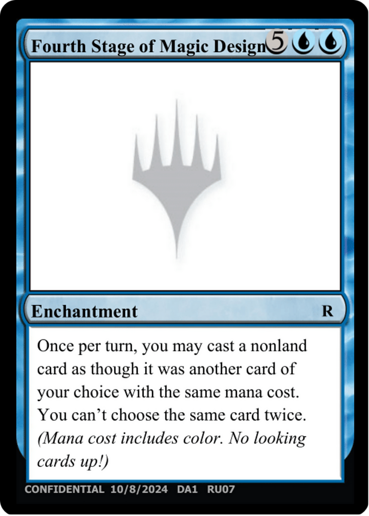 Fourth Stage of Magic Design (UNK-RU07B) [Unknown Event]