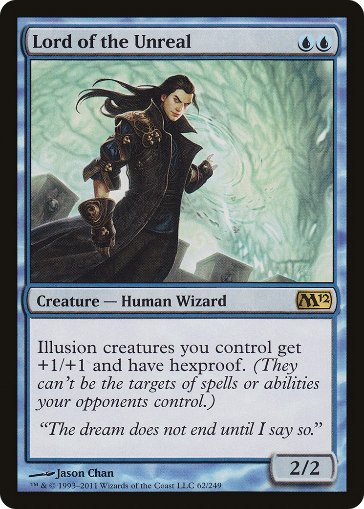 Lord of the Unreal (M12-062) [Magic 2012] Foil