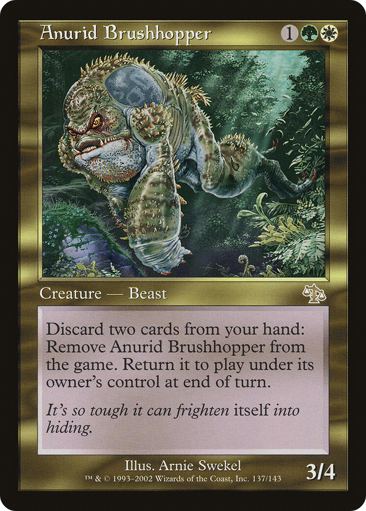 Anurid Brushhopper (JUD-137) [Judgment] Foil