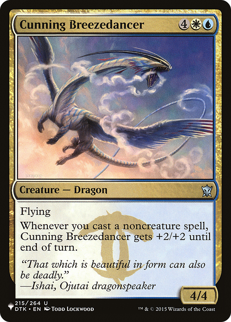 Cunning Breezedancer (PLST-DTK-215) [The List]