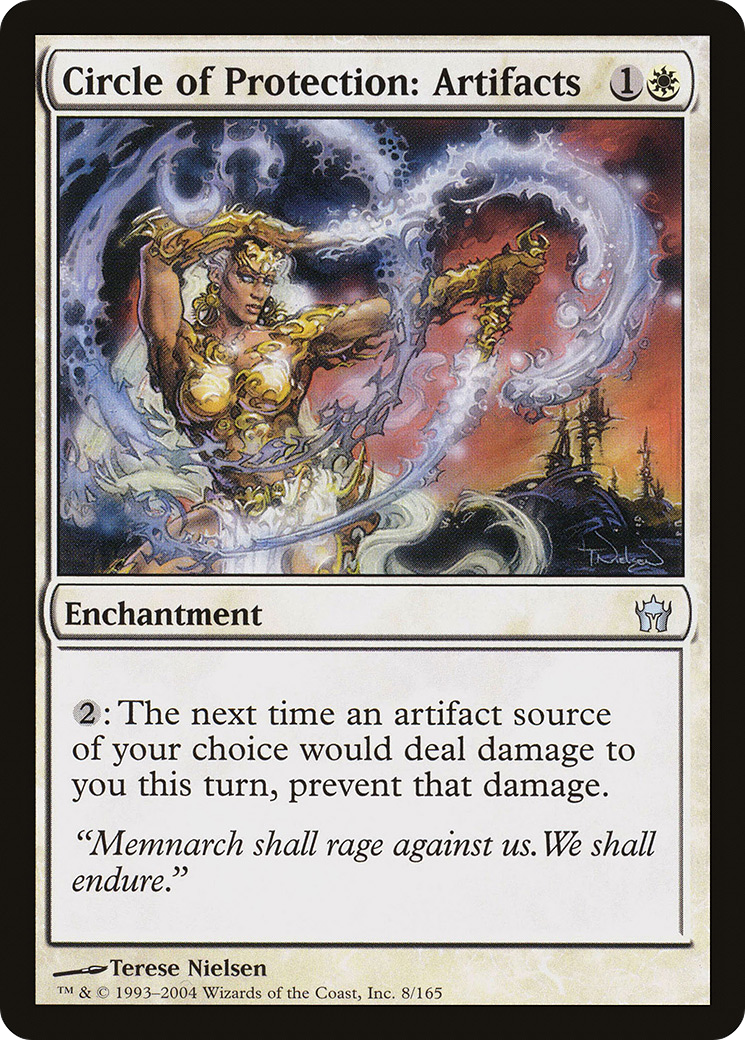 Circle of Protection: Artifacts (5DN-008) [Fifth Dawn] Foil
